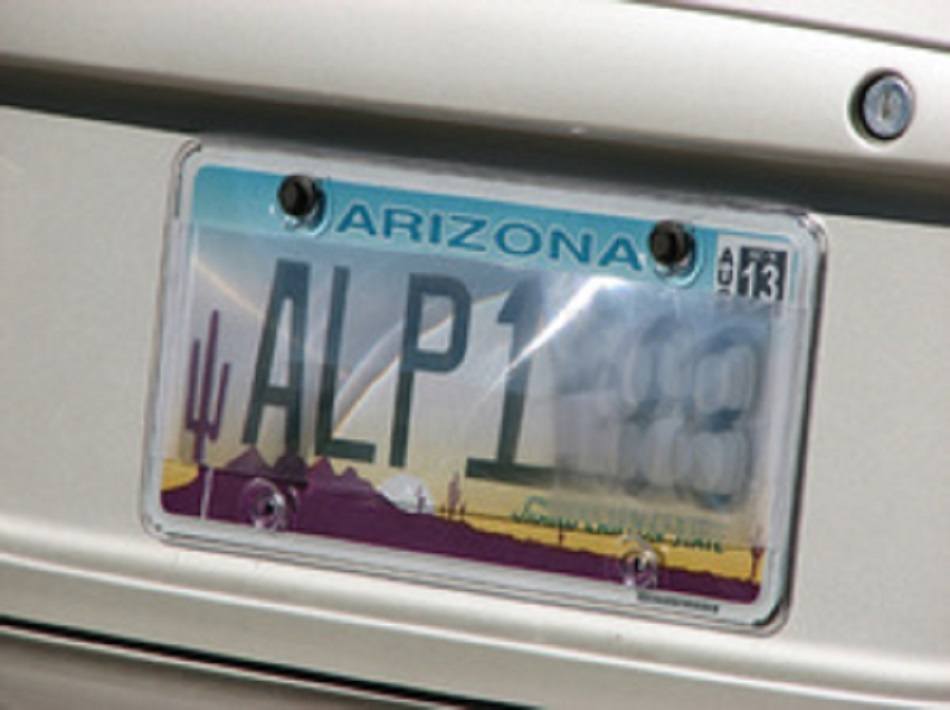 Hide License Plate From Camera